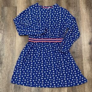 Mini Boden,Floral Blue Kids Dress
